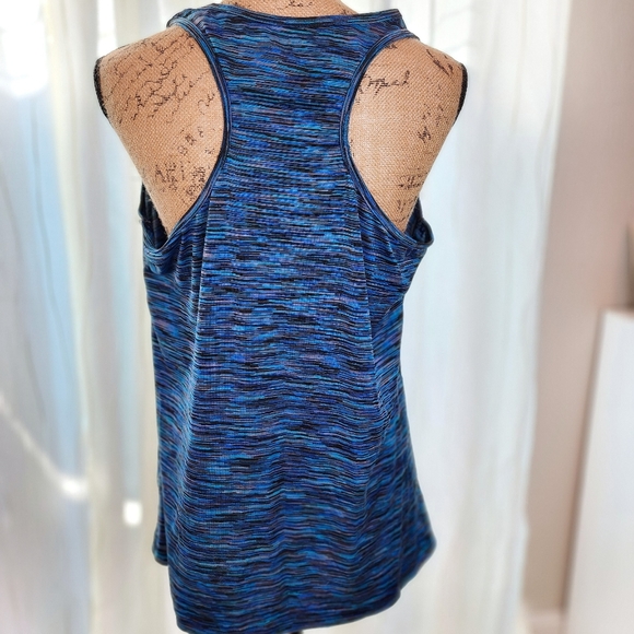 Polo Club Razorback Workout Tank in Blue, Large - Picture 3 of 5